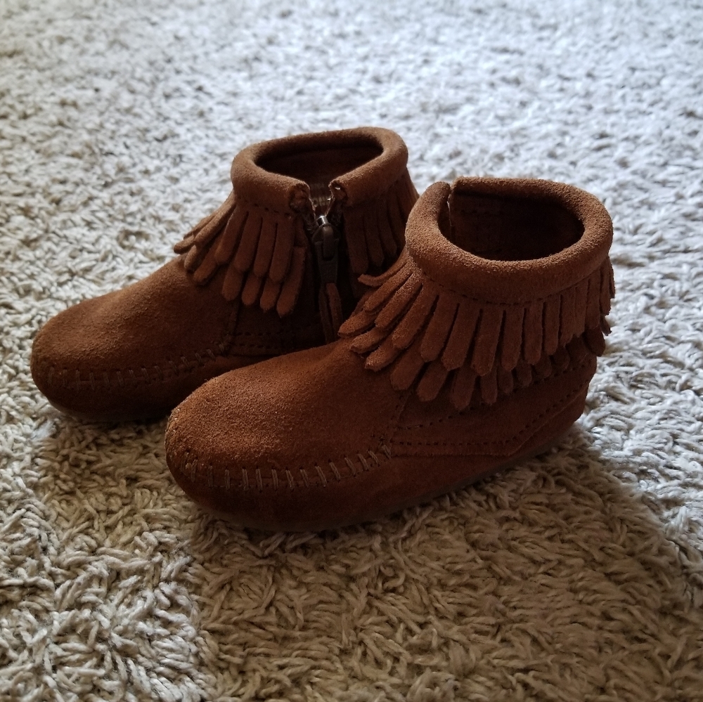 Minnetonka booties